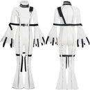 Cosplay Costume C.C Code Geass Fullset Jumpsuit White Women Halloween Carnival Party Outfits