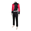 Cosplay Costume Captain Pikell Invincible Season 4 Jumpsuit Red Men Halloween Carnival Party Outfits