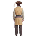 Cosplay Costume Captaion Clark Backroom (2026) Pirate Fullset Men Halloween Carnival Party Outfits