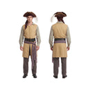 Cosplay Costume Captaion Clark Backroom (2026) Pirate Fullset Men Halloween Carnival Party Outfits