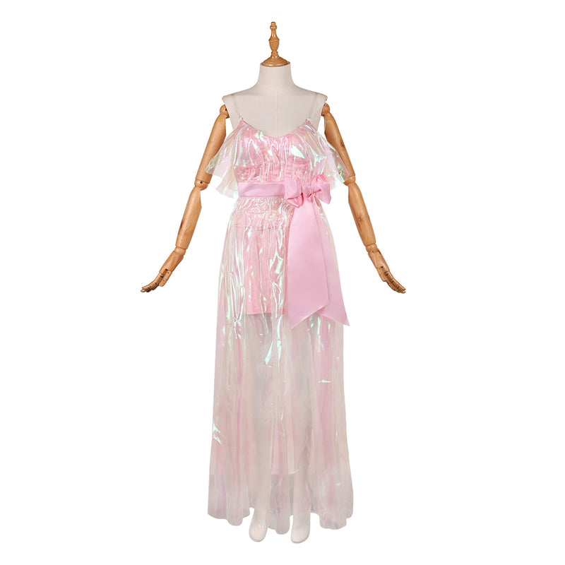 Cosplay Costume Catherine Earnshaw Wuthering Heights (2026) Dress Pink  Women Halloween Carnival Party Outfits