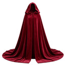 Cosplay Costume Catherine Earnshaw Wuthering Heights (2026) Hooded Cloak Red Halloween Carnival Party Outfits
