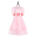 Cosplay Costume Charlotte Pudding Dress Pink Women Halloween Carnival Party Outfits