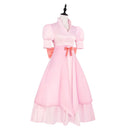 Cosplay Costume Charlotte Pudding Dress Pink Women Halloween Carnival Party Outfits
