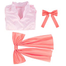 Cosplay Costume Charlotte Pudding Dress Pink Women Halloween Carnival Party Outfits