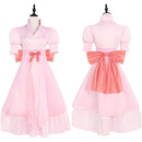 Cosplay Costume Charlotte Pudding Dress Pink Women Halloween Carnival Party Outfits