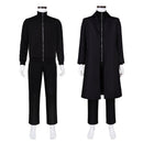 Cosplay Costume Chihiro Rokuhira Kagurabachi Fullset Black Men Halloween Carnival Party Outfits