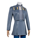 Cosplay Costume Chloe Charming Wicked Wonderland (2026) Coat Dress Fullset Budget Friendly Blue Women Halloween Carnival Party Outfits