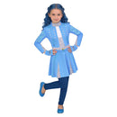 Cosplay Costume Chloe Charming Wicked Wonderland (2026) Fullset Blue Kids Children Halloween Carnival Party Outfits
