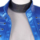 Cosplay Costume Chloe Charming Wicked Wonderland (2026) Leather Jacket Skirt Pants Set Blue Women Halloween Carnival Party Outfits