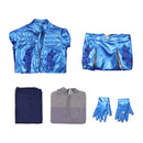 Cosplay Costume Chloe Charming Wicked Wonderland (2026) Leather Jacket Skirt Pants Set Blue Women Halloween Carnival Party Outfits