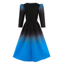 Cosplay Costume Chloe Charming Wicked Wonderland Dress Set Blue Kids Children Halloween Carnival Party Outfits