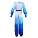 Cosplay Costume Chloe Charming Wicked Wonderland Jumpsuit Blue Women Halloween Carnival Party Outfits