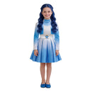 Cosplay Costume Chloe Descendants: Wicked Wonderland Fullset Blue Kids Children Halloween Carnival Party Outfits