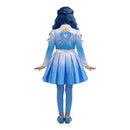 Cosplay Costume Chloe Descendants: Wicked Wonderland Fullset Blue Kids Children Halloween Carnival Party Outfits