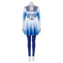 Cosplay Costume Chloe Descendants: Wicked Wonderland Fullset Blue Women Halloween Carnival Party Outfits