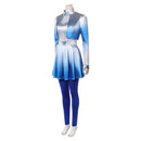 Cosplay Costume Chloe Descendants: Wicked Wonderland Fullset Blue Women Halloween Carnival Party Outfits
