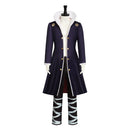Cosplay Costume Chrollo Lucilfer Coat Pants Set Black Men Halloween Carnival Party Outfits