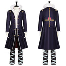 Cosplay Costume Chrollo Lucilfer Coat Pants Set Black Men Halloween Carnival Party Outfits