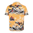 Cosplay Costume Cliff Booth The Adventures of Cliff Booth (2026) Hawaii Shirt Yellow Men Halloween Carnival Party Outfits