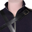 Cosplay Costume Cloud Strife FF VII : Advent Children Leather Fullset Black Men Halloween Carnival Party Outfits