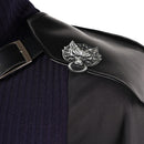 Cosplay Costume Cloud Strife FF VII : Advent Children Leather Fullset Black Men Halloween Carnival Party Outfits
