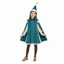 Cosplay Costume Coco Witch Hat Atelier Fullset Green Kids Children Halloween Carnival Party Outfits