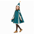 Cosplay Costume Coco Witch Hat Atelier Fullset Green Kids Children Halloween Carnival Party Outfits