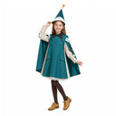 Cosplay Costume Coco Witch Hat Atelier Fullset Green Kids Children Halloween Carnival Party Outfits
