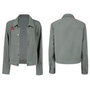 Cosplay Costume Colonel Ward Mando (2026) Republic Jacket Green Wpmen Halloween Carnival Party Outfits
