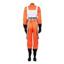 Cosplay Costume Colonel Ward Mando X-Wing Pilot Uniform Orange Women Halloween Carnival Party Outfits