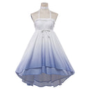 Cosplay Costume Columbina Genshin Impact Dress Casual Dress Nightgown Blue Women Halloween Carnival Party Outfits