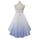Cosplay Costume Columbina Genshin Impact Dress Casual Dress Nightgown Blue Women Halloween Carnival Party Outfits