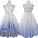 Cosplay Costume Columbina Genshin Impact Dress Casual Dress Nightgown Blue Women Halloween Carnival Party Outfits