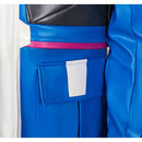 Cosplay Costume D Cyberpunk: Edgerunners 2 (2026) Leather Jacket Blue Men Halloween Carnival Party Outfits