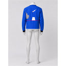 Cosplay Costume D Cyberpunk: Edgerunners 2 Coat Blue Halloween Carnival Party Outfits