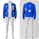 Cosplay Costume D Cyberpunk: Edgerunners 2 Coat Blue Halloween Carnival Party Outfits