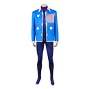 Cosplay Costume D Cyberpunk: Edgerunners 2(2026) Coat Jumpsuit Fullset Ver.2 Blue Men Halloween Carnival Party Outfits