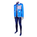 Cosplay Costume D Cyberpunk: Edgerunners 2(2026) Coat Jumpsuit Fullset Ver.2 Blue Men Halloween Carnival Party Outfits