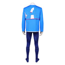 Cosplay Costume D Cyberpunk: Edgerunners 2(2026) Coat Jumpsuit Fullset Ver.2 Blue Men Halloween Carnival Party Outfits