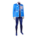 Cosplay Costume D Cyberpunk: Edgerunners 2(2026) Coat Jumpsuit Fullset Ver.2 Blue Men Halloween Carnival Party Outfits