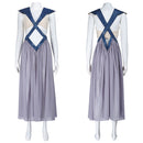 Cosplay Costume Daenerys Targaryen Khaleesi Dress Gray Women Halloween Carnival Party Outfits