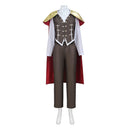 Cosplay Costume Damiane Crimson Desert Top Pants Cloak Set Red Men Halloween Carnival Party Outfits