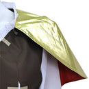 Cosplay Costume Damiane Crimson Desert Top Pants Cloak Set Red Men Halloween Carnival Party Outfits