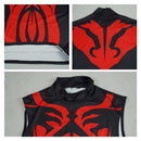 Cosplay Costume Darth Maul Cloak Armor Bodysuit Set Black Men Halloween Carnival Party Outfits