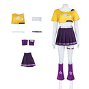 Cosplay Costume Date Night Juno OW Top Skirt Fullset Yellow Women Halloween Carnival Party Outfits