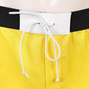 Cosplay Costume David Martinez Cyberpunk: Edgerunners Boxing Shorts Yellow Men Halloween Carnival Party Outfits
