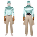 Cosplay Costume Diego Brando Steel Ball Run Green Men Halloween Carnival Party Outfits