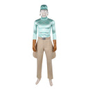 Cosplay Costume Diego Brando Steel Ball Run Green Men Halloween Carnival Party Outfits