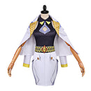 Cosplay Costume Domina OW Fullset White Women Halloween Carnival Party Outfits